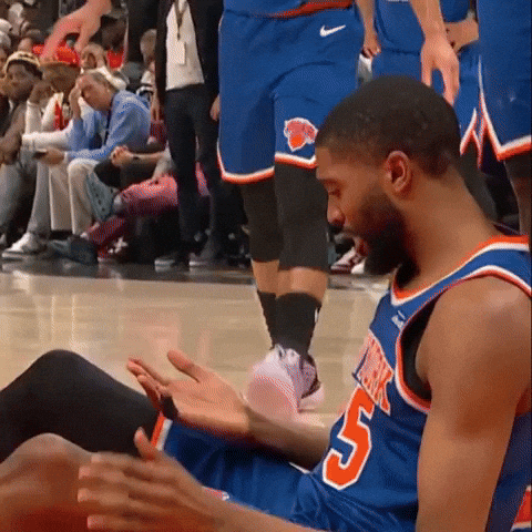 Mikal Bridges Knicks GIF