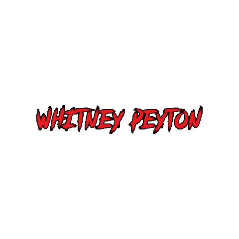 Whitney Peyton Sticker