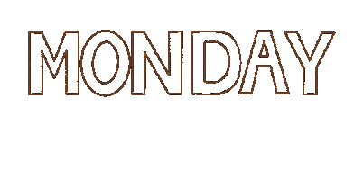 Monday Sticker