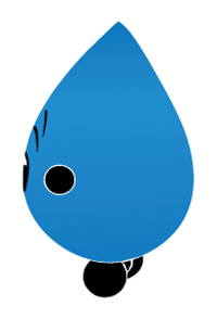 Happy Drop Sticker by Bad Pyrmont Tourismus