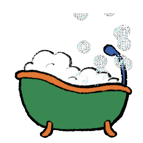 Relax Rabbit Sticker
