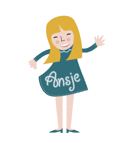 Happy Dance Sticker by Ansje Fabrics & Sewing Classes