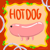 hot dog lol GIF by Animation Domination High-Def