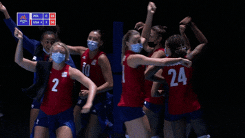 American Dancing GIF by Volleyball World