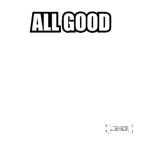 No Problem Thumbs Up Sticker by Ledger