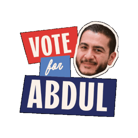 Abdul for Senate Sticker