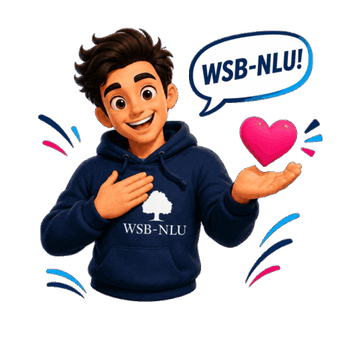University Student Sticker by WSB-NLU