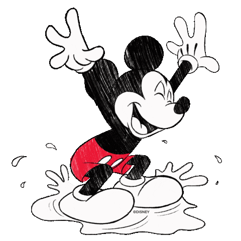 Disney Splash Sticker by Hunter