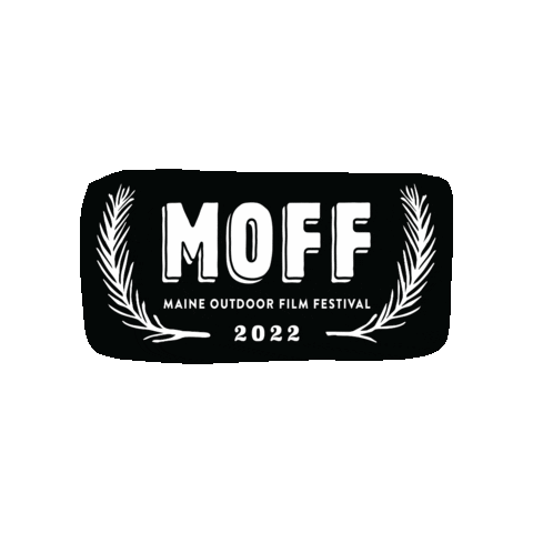 Outdoors Sticker by Maine Outdoor Film Festival