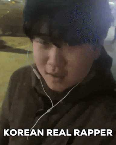 Rap Korean GIF