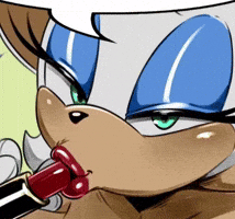 Rouge The Bat Speechbubble GIF