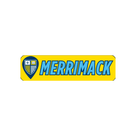 Sticker by Merrimack College