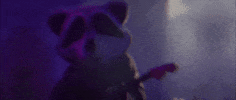 Guitar Raccoon GIF by Fall Out Boy