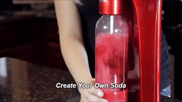 recyclingcom soda stream drinkmate own soda reduce plastic bottles GIF
