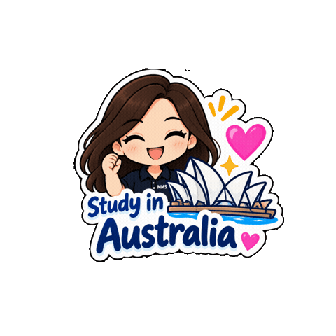 Australia Study Sticker by MMS