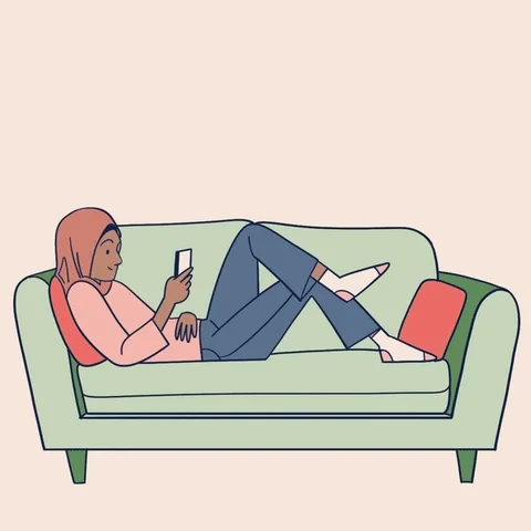 Relaxed Chill Out GIF