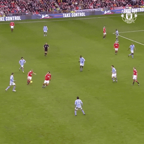 Man City Knockout GIF by Manchester United