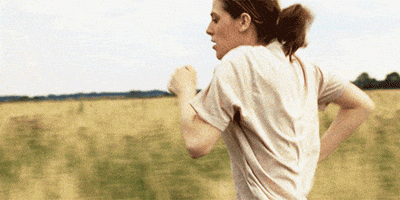 Joanna Hogg Running GIF