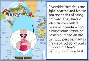 Colombia Gnome GIF