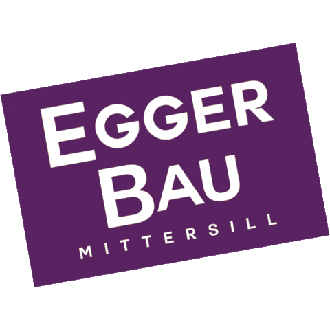 Egger Bau Mittersill Sticker