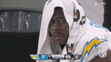 Sad Los Angeles Chargers GIF by NFL