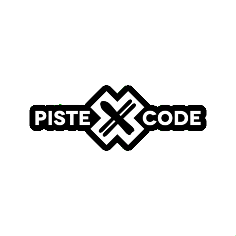 Piste Cross Code Sticker