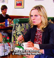 parks and recreation leslie knope waffles 7x06 waffle