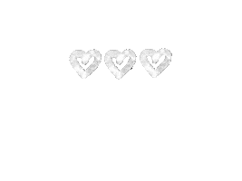 Love You Hearts Sticker