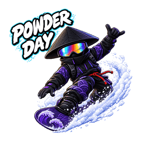Snow Sticker