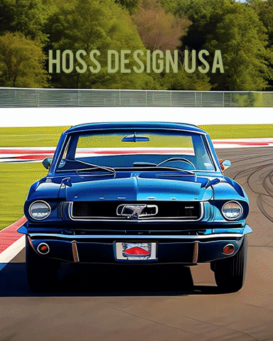 Driving Ford Mustang GIF by HOSSDESIGNUSA