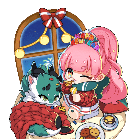 あけましておめでとう Happy New Year Sticker by DigiDaigaku