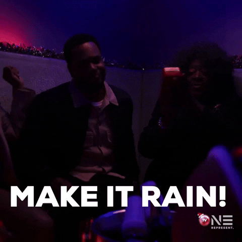 Make It Rain Dance GIF by TV One