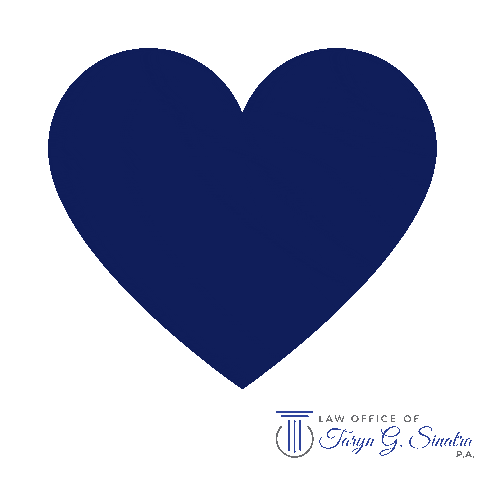 In Love Sticker by Law Office of Taryn G Sinatra, P.A.
