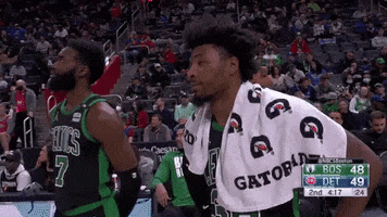 Marcus Smart Reaction GIF by Boston Celtics