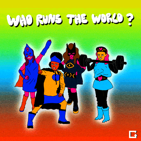 Girl Power Gif By gif Find & Share on GIPHY