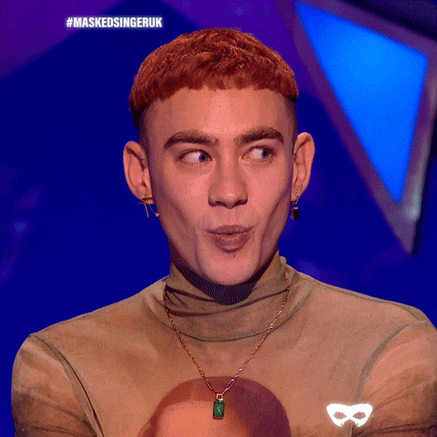Ooh Wee Years And Years GIF by The Masked Singer UK & The Masked Dancer UK