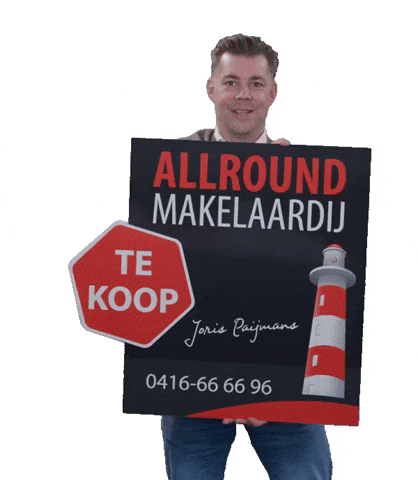Makelaar Verkocht GIF by Allround Makelaardij