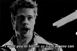 fight club actor GIF