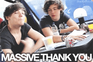 one direction thank you GIF
