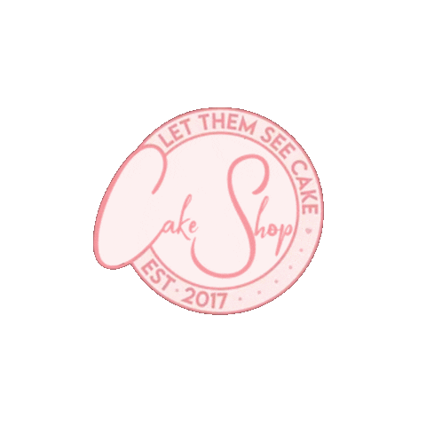 Let Them See Cake Sticker