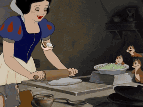 Image result for disney gif trying to cook