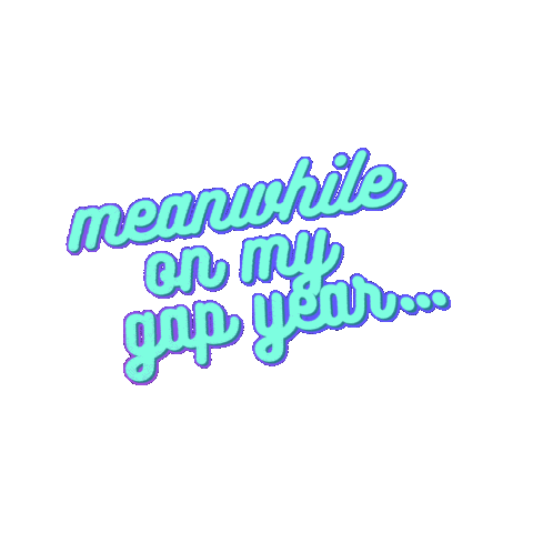 Gap Year Association Sticker