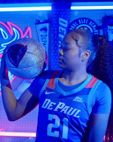 Womens Basketball GIF by DePaul Athletics