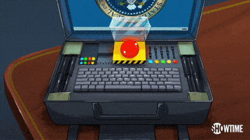 red button showtime GIF by Our Cartoon President