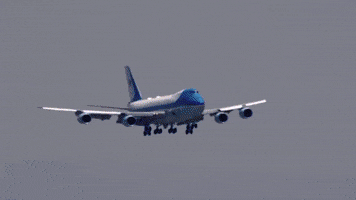 air force one trump GIF by TV7 ISRAEL NEWS