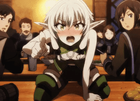 Goblin Slayer Elf GIF