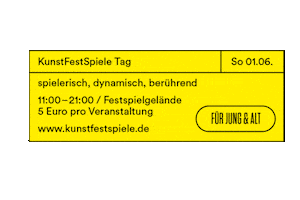 KunstFestSpiele Herrenhausen Sticker