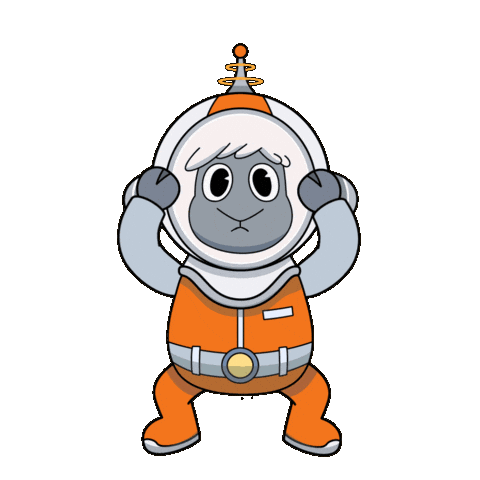 Angry Space Sticker by The Sad Times