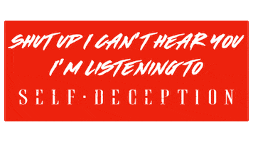 Shut Up Sticker by Self Deception