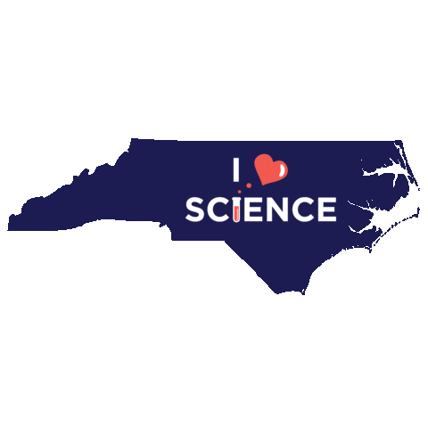North Carolina Steam Sticker by Morehead Planetarium and Science Center